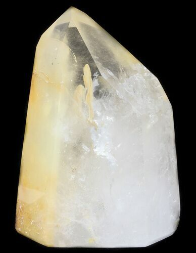 Polished Quartz Crystal Point - Madagascar #56135